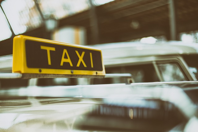 taxikářský vůz